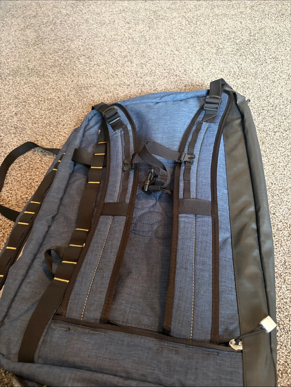 Alaskan Hardgear Navy and Black Men's Duffel Bag